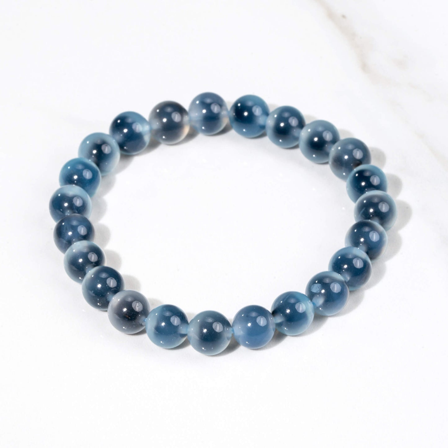 Gobi Candy Heart Agate Bracelet