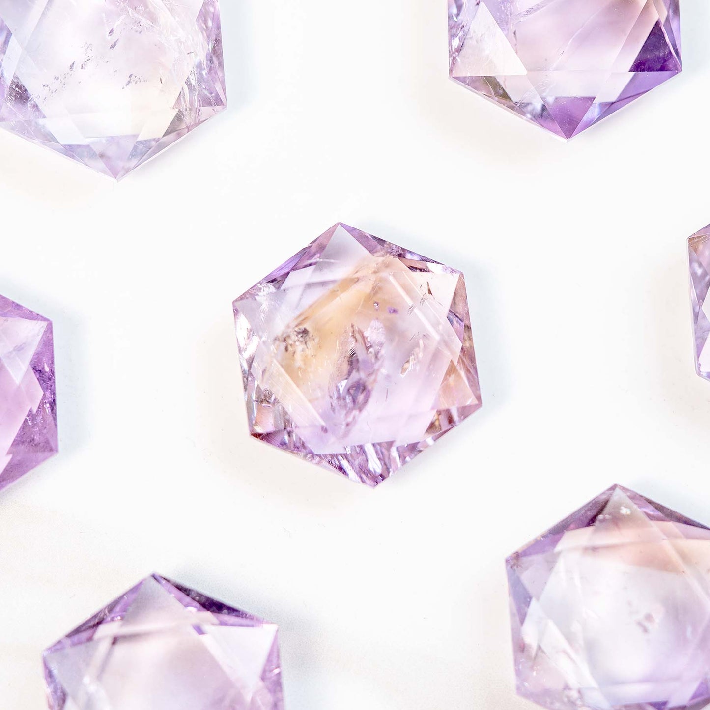 Ametrine Star of David Cut
