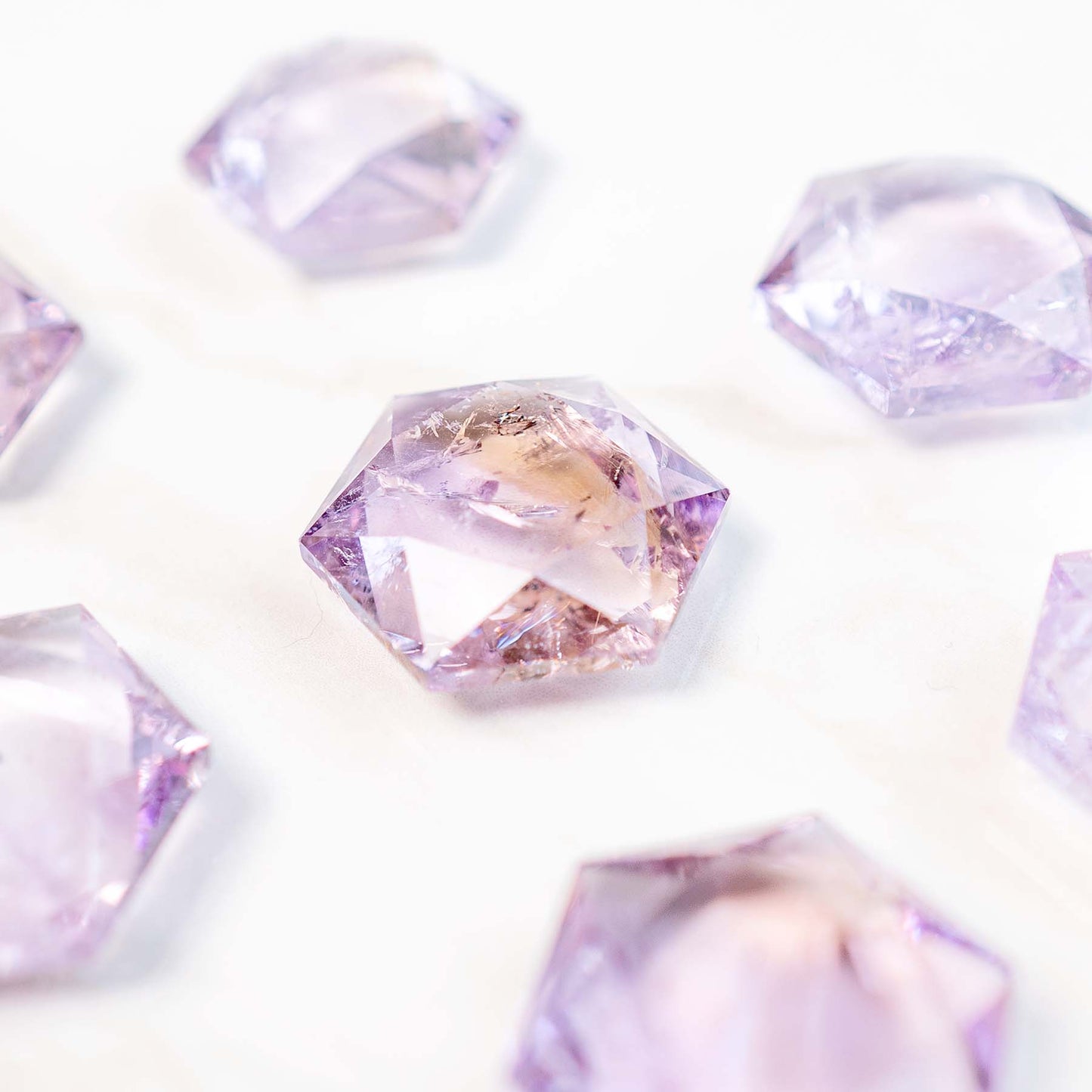 Ametrine Star of David Cut