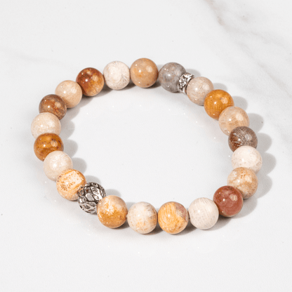 Coral Jade Bracelet