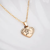 Elizabeth Heart Necklace