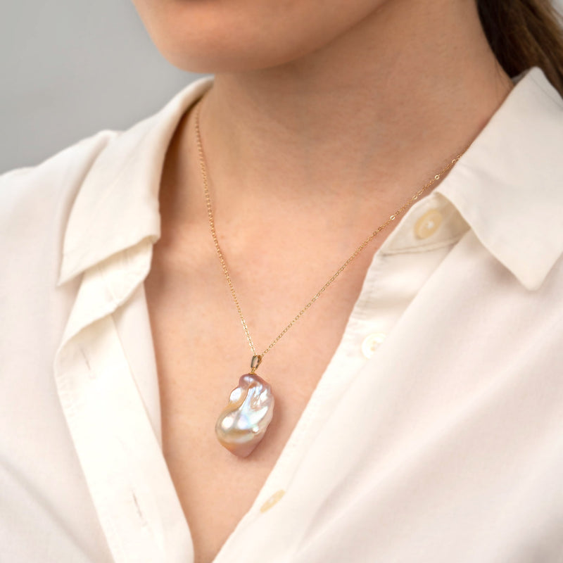 Heart of the River Freshwater Pearl Necklace – delica-jewellery