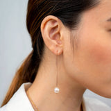 Odette Pearl Threader Earrings